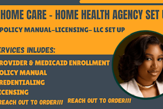set up your home care, home health agency, non medical home care, medicare, llc