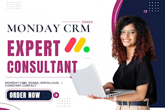 setup monday crm, monday com, sales pipeline and monday project management