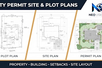 create city permit site plans and plot plans for your property