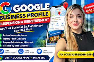 help resolve your google business profile suspension and reinstatement