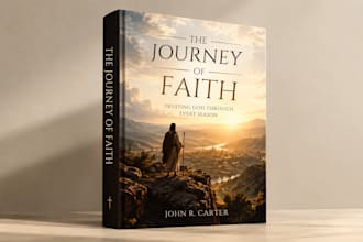 design a christian book cover for faith based authors