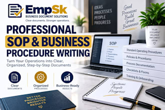 create professional sops and business procedures