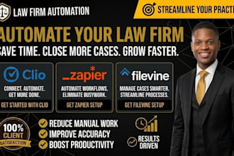 setup clio filevine lawmatics mycase crm workflow and legal automation