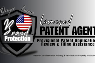 prepare and file your US patent application as a licensed patent attorney