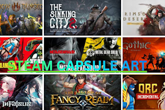 do steam capsule art game art steam artwork banner steam game capsule art