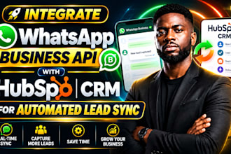 integrate wati whatsapp business API with hubspot CRM for automated lead sync