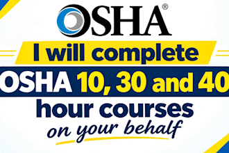 all osha training courses