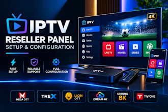 professional reseller panel, strong 8k,dream 4k,dino panel,pure, mega ott, xcipt