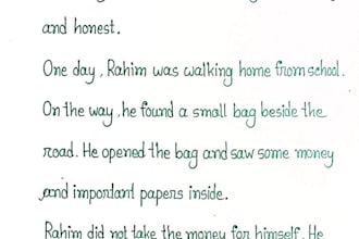 write beautiful english and arabic handwriting ,