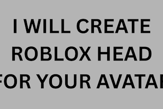 vreate roblox head for your avatar