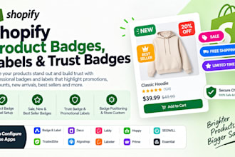 setup shopify badge and label deco lably hoppy seowill trustedsite algoshop