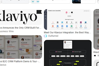 setup crm zoho clickup klaviyo