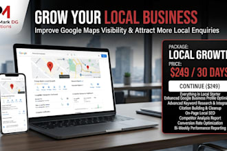 provide local SEO for your business on google maps