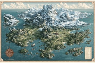 do map illustration map design fantasy map