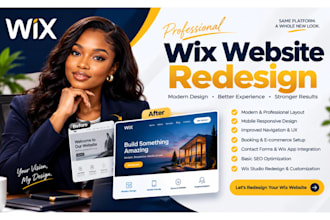 wix website redesign, wix redesign wix website design and redesign wix website