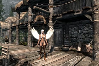 create skyrim or resident evil mod, starfield, armor, weapons, skyrim quest mod