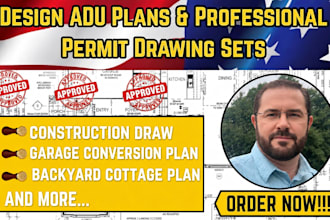 do attic conversion permit drawing, dormer addition, residential remodeling plan