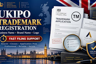 file ukipo trademark registration for your business brand name and logo