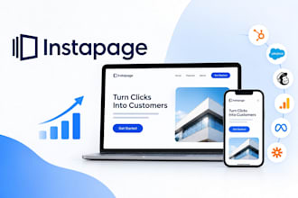 design a high converting instapage landing page with integrations