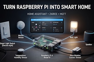 setup home assistant on raspberry pi with zigbee mqtt home assistant automations