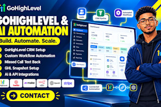 setup gohighlevel missed call text back automation ghl snapshot sms automation
