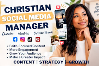 be your christian social media manager for churches and ministries