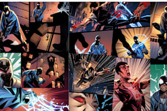 comic book illustration graphic novel comic panel superhero comic artist strip