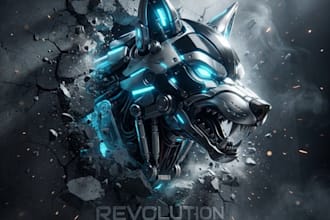 design a stunning 3d logo and custom streaming assets