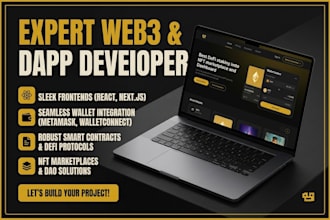 fix web3 wallet errors, build dapp frontend, and integrate smart contracts