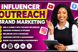 do influencer marketing and influencer outreach for your brand
