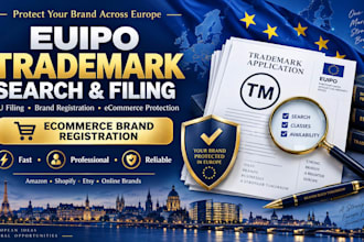 do euipo trademark search, eu vat filing and ecommerce brand registration