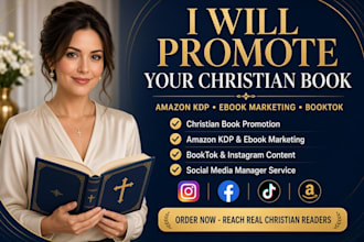 promote your christian book, amazon KDP marketing and ebook marketing