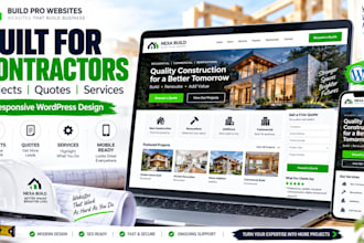 generate construction contractor websites wordpress designer roofing remodeling