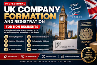 provide uk company formation and registration for non residents