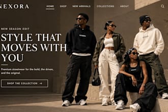 design shopify clothing store shopify fashion website streetwear shopify website