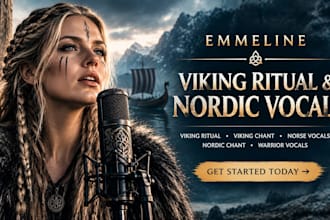 create viking ritual, viking chant, norse vocals, nordic chant, warrior vocals