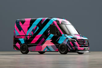 make vehicle wrap design car wrap design