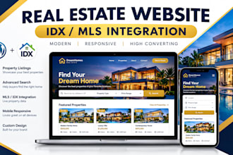 design real estate website real estate investor website real estate landing page