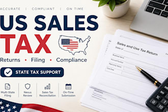 file US sales tax returns and fix state compliance issues