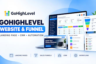 gohighlevel landing page ghl sales funnel go highlevel website automation