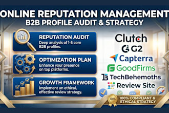 verified online reputation for clutch g2 capterra goodfirms ORM management