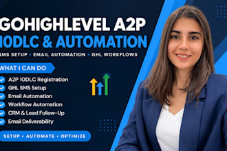 gohighlevel a2p 10dlc registration fix ghl email automation setup