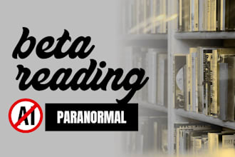 beta read your paranormal romance beta reader