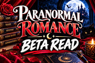 beta read your paranormal romance beta reader