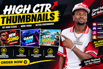 design canva viral high CTR youtube thumbnails that boost views and clicks
