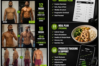 create a personalized meal plan for your fitness