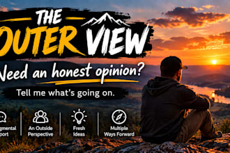 give you an honest outside perspective