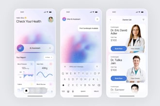 develop ai healthcare app, telemedicine app, ai fitness app, ai medical app