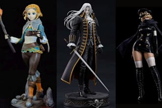 create custom 3d printed models, sculptures and collectible figures