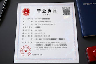 china company public record verification
